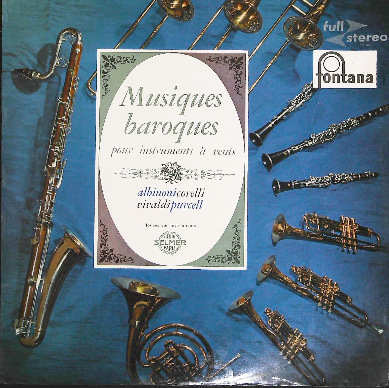 Eterna Trading Fontana M アンドレ指揮m ラゴース Tp パリ クラリネット6重奏団 バロック木管協奏曲集 アルビノーニ Tp協奏曲 サンマルク 組曲イ長調 A コレッリ 舞踏組曲 ヴィヴァルディ