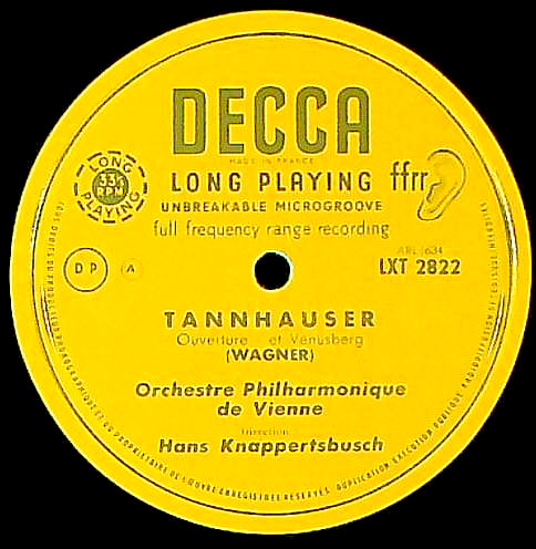 ETERNA TRADING / [DECCA] H.クナッパーツブッシュ指揮ウィーンpo. / ワーグナー:歌劇「さまよえるオランダ人」～序曲