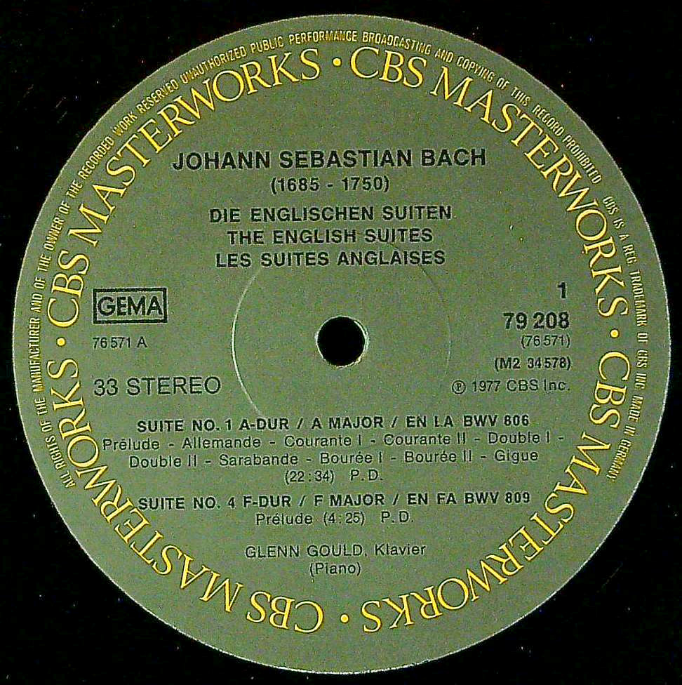 新作，人気 米プレス3枚組箱入 グレングールド バッハ平均律第二